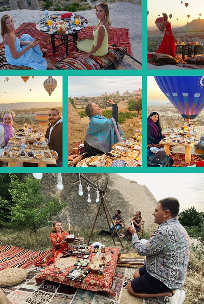 Cappadocia Sunrise Breakfast with Hot Air Balloons