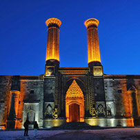The Double Minaret Madrasah (Çifte Minareli Medrese)