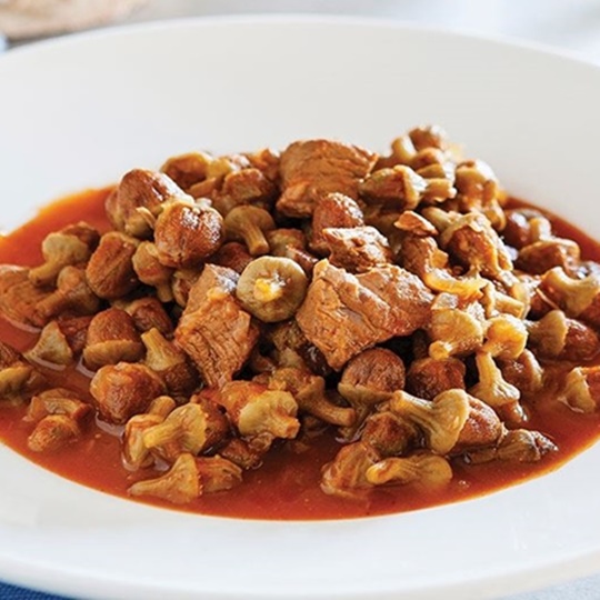 Amasya Meat Flower Okra Dish