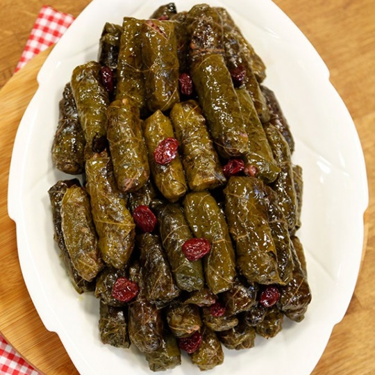 Yesilyurt Cherry Leaf Wrapped Meatballs