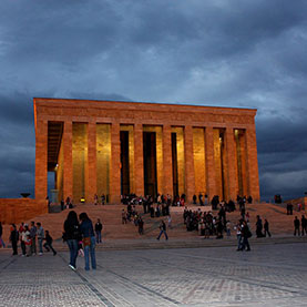 The Mausoleum of Ataturk
