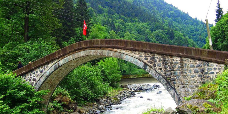 Firtina River and Bridges