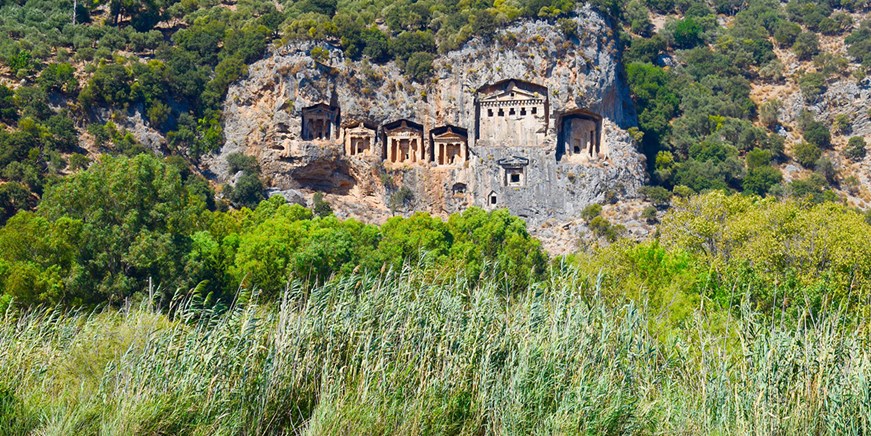 Kaunos Ancient City and Rock-Cut Tombs