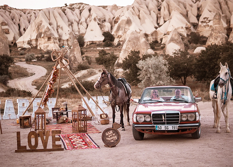 Marriage Proposals in Cappadocia