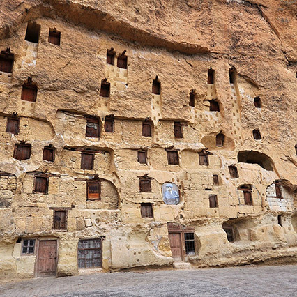 Taskale Grain Warehouses & Manazan Caves